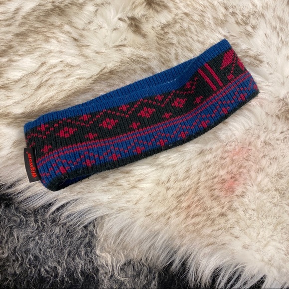 Wigwam Accessories - 90s fair aisle motif wigwam winter headband